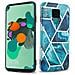Custodia Compatibile Con Huawei Mate 30 Lite In Marmo Blue Wave No. 13 - Coperchio Protettivo In Silicone Tpu Con Motivo A Mosaico - Foto miniatura 1