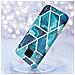 Custodia Compatibile Con Huawei Mate 30 Lite In Marmo Blue Wave No. 13 - Coperchio Protettivo In Silicone Tpu Con Motivo A Mosaico - Foto miniatura 4