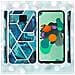 Custodia Compatibile Con Huawei Mate 30 Lite In Marmo Blue Wave No. 13 - Coperchio Protettivo In Silicone Tpu Con Motivo A Mosaico - Foto miniatura 6