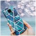 Custodia Compatibile Con Huawei Mate 30 Lite In Marmo Blue Wave No. 13 - Coperchio Protettivo In Silicone Tpu Con Motivo A Mosaico - Foto miniatura 7