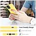 Custodia Compatibile Con Apple Iphone 12 Mini In Liquid Giallo - Coperchio Protettivo In Silicone Tpu Flessibile - Foto miniatura 7