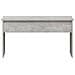 Tavolino Grigio Cemento 102x50,5x52,5 Cm In Legno Multistrato - Foto miniatura 3