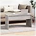 Tavolino Grigio Cemento 102x50,5x52,5 Cm In Legno Multistrato - Foto miniatura 7