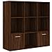 Libreria Rovere Marrone 98x30x98 Cm - Foto miniatura 2