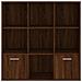 Libreria Rovere Marrone 98x30x98 Cm - Foto miniatura 3
