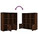 Libreria Rovere Marrone 98x30x98 Cm - Foto miniatura 10