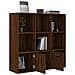 Libreria Rovere Marrone 98x30x98 Cm - Foto miniatura 13