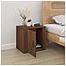 Comodino Rovere Marrone 50x39x47 Cm - Foto miniatura 3