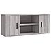 Mobile Tv Grigio Sonoma 100x35x40 Cm In Legno Multistrato - Foto miniatura 2