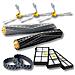 Accessori Spazzole Ruote Portafiltri Pneumatici 10 Pezzi Robot Aspirapolvere Irobot Roomba 800/900/805/860/890/870/871/880/960/980/981/985 - Foto miniatura 6