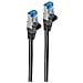 Bs75711-0.25s Cavo Di Rete Nero 0,25 M Cat6a S /ftp (s-stp) - Foto miniatura 1