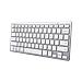 Tastiera Wireless 8713439246544  (Layout Spagnolo) Colore Argento. Bianco - Foto miniatura 1