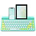 Tastiera Wireles + Bluetooth 4711421976206  per Gaming (Layout QWERTY) Colore Giallo - Foto miniatura 1