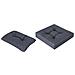 Comodo Cuscino Per Mobili Da Giardino In Techno Rattan, Cuscino Decorativo Da Giardino In Due Pezzi, Spessa Copertura Per Mobili Da Giardino, Cuscino Per Sedile Per Uso Interno Ed Esterno - Sedile 70x70 E Schienale70x43 - Marittimo - Foto miniatura 10