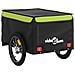 Rimorchio Da Bici Nero E Verde 45 Kg In Ferro - Foto miniatura 7