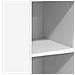 Credenza Bianca 40x41x124 Cm In Legno Multistrato - Foto miniatura 4