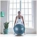 Fitness Ball Palla da Ginnastica Allenamento Diametro 55 cm Sistema Antiscoppio - Foto miniatura 3