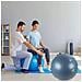 Fitness Ball Palla da Ginnastica Allenamento Diametro 55 cm Sistema Antiscoppio - Foto miniatura 4