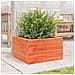 Fioriera Giardino Marrone Cera 40x40x23 cm Legno Massello Pino - Foto miniatura 3