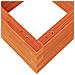 Fioriera Giardino Marrone Cera 40x40x23 cm Legno Massello Pino - Foto miniatura 4