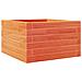 Fioriera Giardino Marrone Cera 40x40x23 cm Legno Massello Pino - Foto miniatura 8