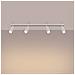 Lampada Da Soffitto Ring 4l Beige Sl. 1498 - Moderno Lampada Da Soffitto Beige 17x81x6 Cm - Foto miniatura 3