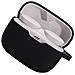 Custodia Protettiva Per Auricolari Jbl T130nc Tws Con Moschettone Black - Foto miniatura 3