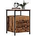 Comodini Legno Antico 2 Pz 44x45x60 Cm In Legno Multistrato - Foto miniatura 1