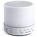 Altoparlante Bluetooth Con Luci Led Multicolori. Potenza Sonora 3w. Batteria 300 Mah 6x6x6 Cm. Colore Bianco - Foto miniatura 1