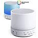 Altoparlante Bluetooth Con Luci Led Multicolori. Potenza Sonora 3w. Batteria 300 Mah 6x6x6 Cm. Colore Bianco - Foto miniatura 5