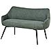 Divano 2 Posti Arendal Tessuto Verde - Foto miniatura 3