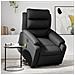 Lusso Casadino -  Poltrona Alzapersona Massaggiante Elettrica Nera In Similpelle - Foto miniatura 8