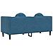 Lusso Casadino -  Divano A 2 Posti Con Cuscini Blu In Velluto - Foto miniatura 5