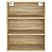 Lusso Casadino -  Armadietto Pensile A Parete Rovere Sonoma 69,5x32,5x90 Cm - Foto miniatura 4