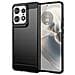 Custodia B-case Tpu Silicone Cover Case Per Motorola Edge 50 Neo Carbon Metal Black - Foto miniatura 1