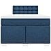 Giroletto a Molle con Materasso Blu 120x190 cm in Tessuto - Foto miniatura 4