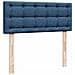 Giroletto a Molle con Materasso Blu 120x190 cm in Tessuto - Foto miniatura 7