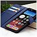 Custodia A Portafoglio Per Iphone 15 Pro Funzione Supporto E Linguetta Magnetica, Blu Scuro - Foto miniatura 4