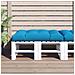 Cuscino per Pallet Blu 120x80x12 cm in Tessuto - Foto miniatura 2