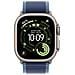 Watch Ultra 3 GPS + Cellular 49mm Cassa Titanio con Trail Loop Blu /Blu Acceso - S /M - Foto miniatura 9