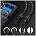 Cavo Di Prolunga Xlr Maschio-femmina - Compatibile Con Microfono, Mixer, Amplificatore E Altoparlante  5 M - Foto miniatura 5