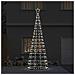 Albero di Natale LED con 800 LED Multicolore 400 cm Ferro - Foto miniatura 3