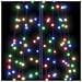 Albero di Natale LED con 800 LED Multicolore 400 cm Ferro - Foto miniatura 7