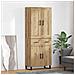 Credenza con cassetto Rovere artigianale 69,5 x 34 x 180 cm - Foto miniatura 2