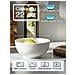 Set 4 Ciotole 22 OZ, Ceramica Bianca, Lavastoviglie e Microonde - Foto miniatura 5