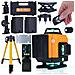 Livella Laser Orange Tiger Rot16l - 16 Linee, Stativo 43-120cm, Rilevatore Di Fascio | Precisione 0,2mm / 10m, Ip54 | Uso Edilizio E Finitura - Foto miniatura 1