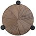 Tavolino Da Salotto In Legno E Metallo Marrone D110x46 - Foto miniatura 6