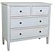 Comò In Legno Grigio 85x36x75 - Foto miniatura 1