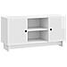 Mobile TV 102 x 34,5 x 50 cm Bianco Lucido Legno ingegnerizzato - Foto miniatura 1