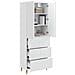 Set di armadi 2 pcs 66 x 34,5 x 90 cm Legno ingegnerizzato - Foto miniatura 2